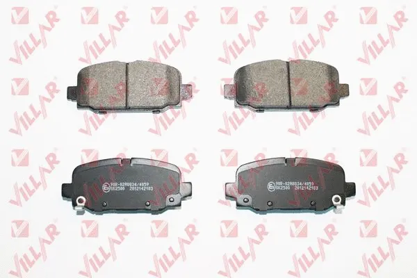 Brake Pad Set, disc brake (626.2183)