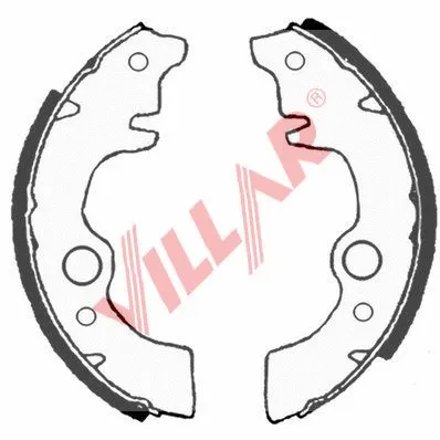 Brake Shoe Set (629.0571)