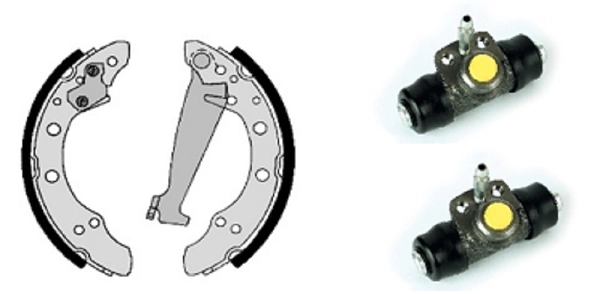 Brake Shoe Set (608.7945)