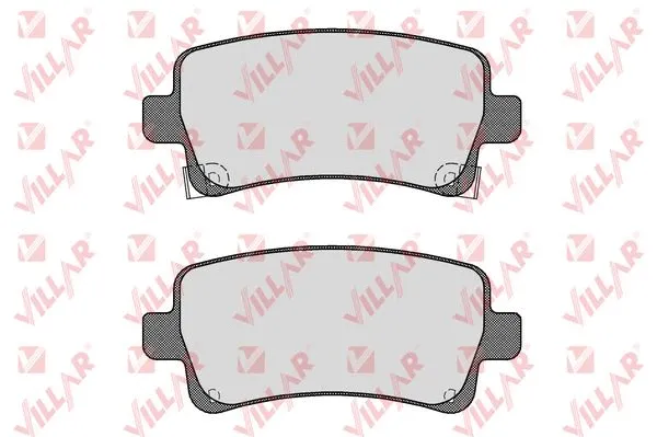 Brake Pad Set, disc brake (626.1584)