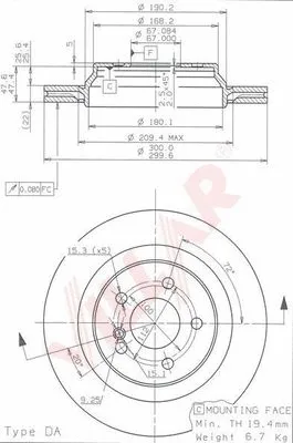 Brake Disc (628.2016)