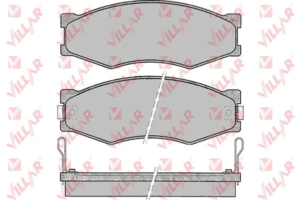 Brake Pad Set, disc brake (626.0092)