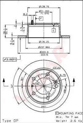 Brake Disc (628.1419)