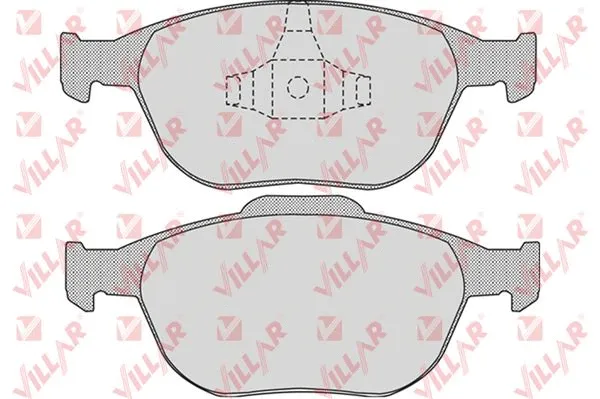 Brake Pad Set, disc brake (626.0913)