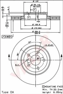 Brake Disc (628.1732)