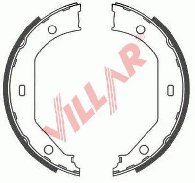 Brake Shoe Set, parking brake (629.0810)