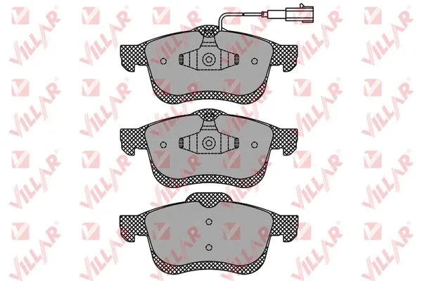 Brake Pad Set, disc brake (626.1494)