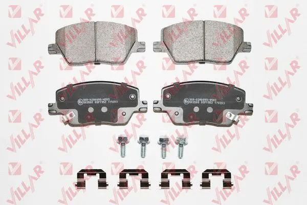 Brake Pad Set, disc brake (626.1952K)