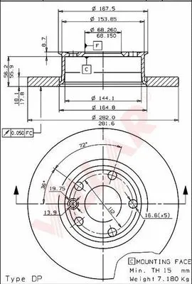 Brake Disc (628.1790)