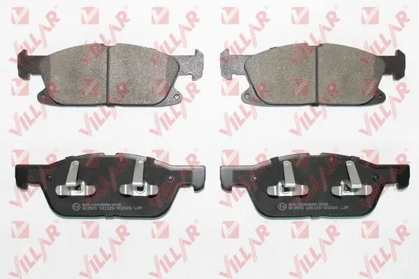 Brake Pad Set, disc brake (626.2026)