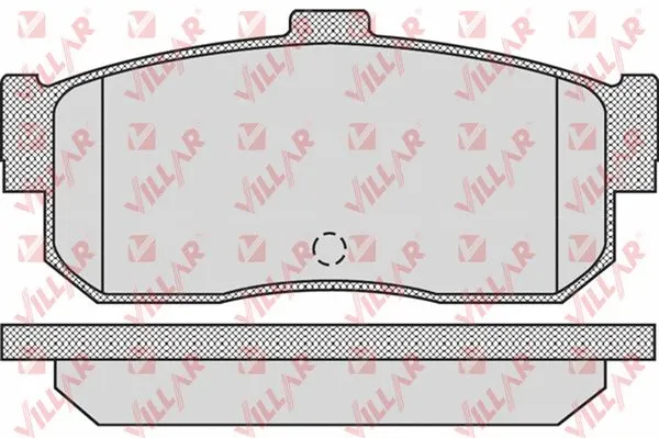 Brake Pad Set, disc brake (626.0929)