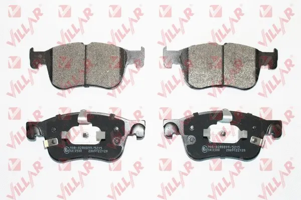 Brake Pad Set, disc brake (626.2120)