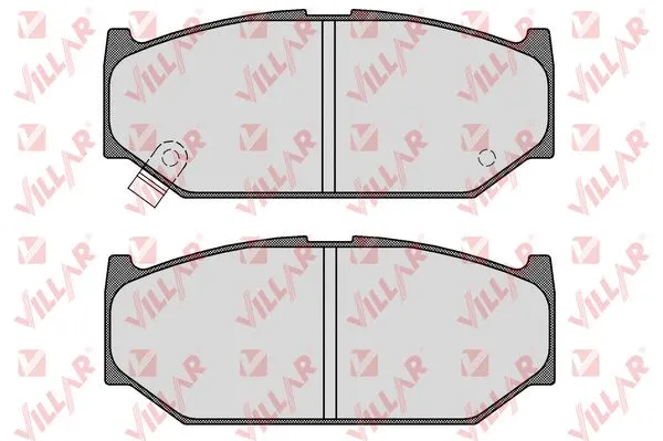 Brake Pad Set, disc brake (626.1594)