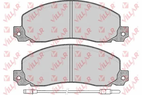 Brake Pad Set, disc brake (626.0278)