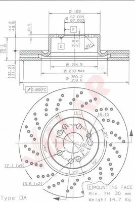 Brake Disc (628.1992)