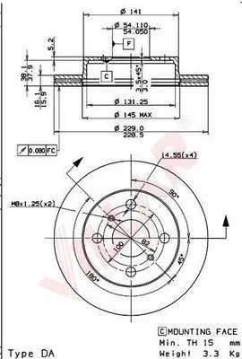 Brake Disc (628.1846)