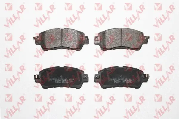 Brake Pad Set, disc brake (626.1990)