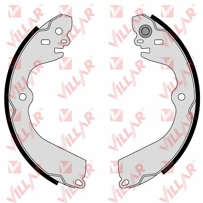 Brake Shoe Set (629.0326)