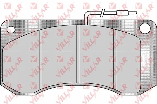 Brake Pad Set, disc brake (626.1148)