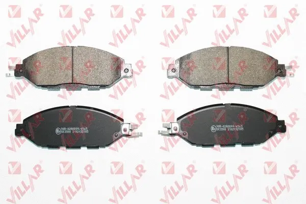 Brake Pad Set, disc brake (626.2185)