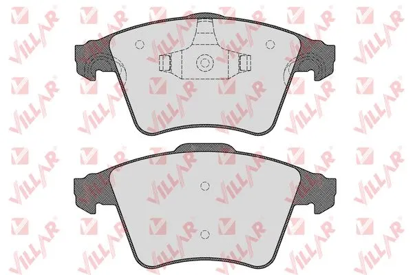 Brake Pad Set, disc brake (626.1527)