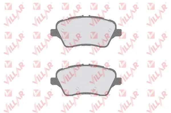 Brake Pad Set, disc brake (626.1856)