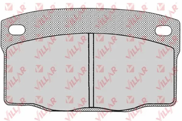 Brake Pad Set, disc brake (626.0681)