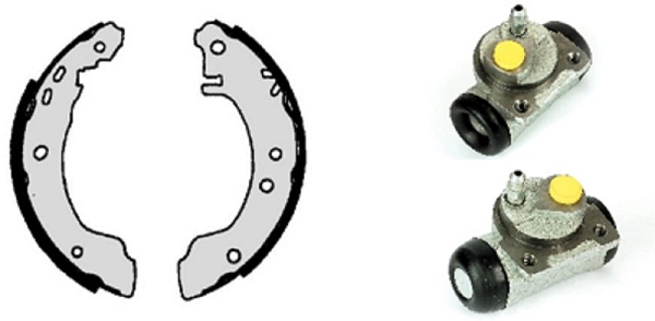 Brake Shoe Set (608.7917)