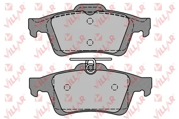 Brake Pad Set, disc brake (626.1236)