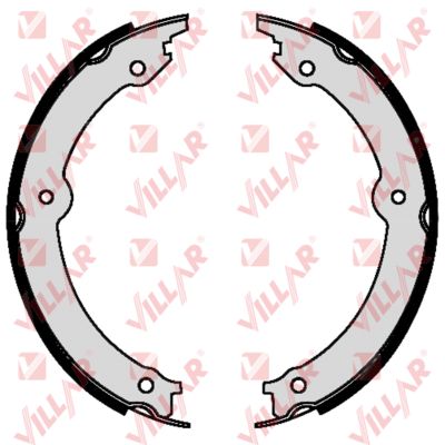 Brake Shoe Set, parking brake (629.B884)