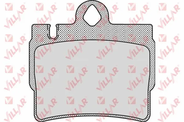 Brake Pad Set, disc brake (626.0905)