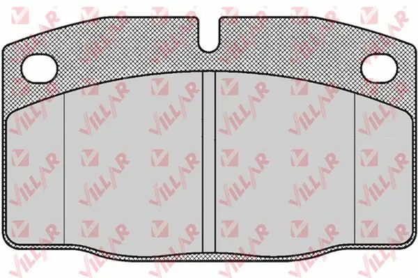 Brake Pad Set, disc brake (626.0190)