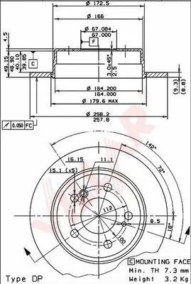 Brake Disc (628.1206)