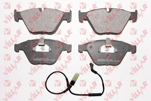 Brake Pad Set, disc brake (626.1193A)