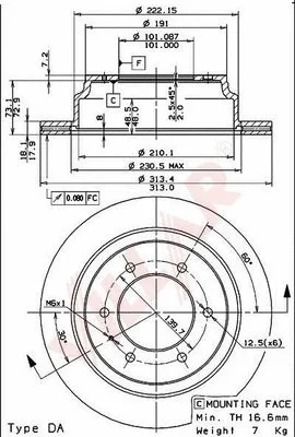 Brake Disc (628.1022)