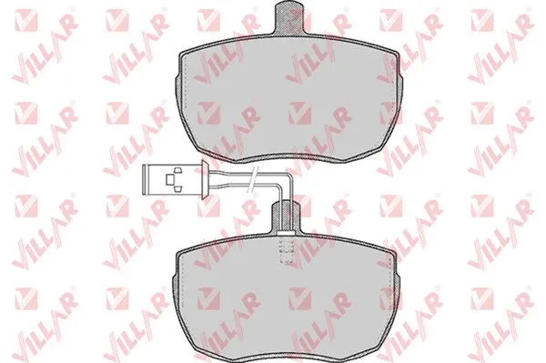 Brake Pad Set, disc brake (626.0590)
