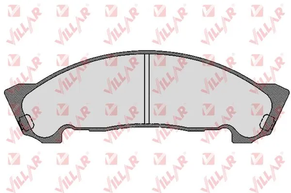 Brake Pad Set, disc brake (626.1750)