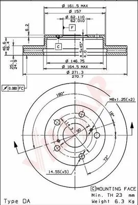 Brake Disc (628.1669)