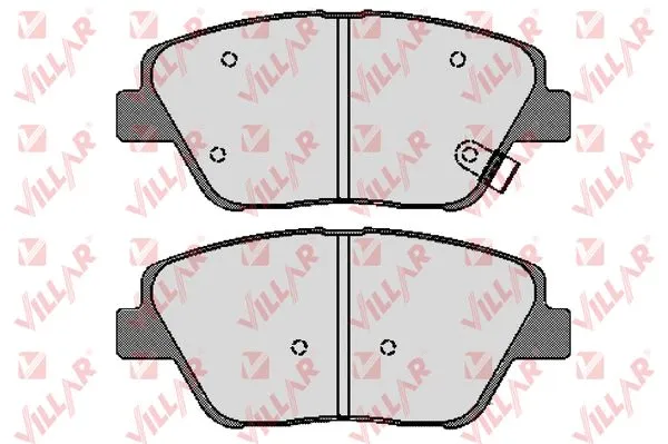 Brake Pad Set, disc brake (626.1736)