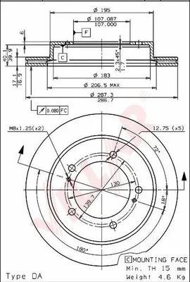 Brake Disc (628.1088)