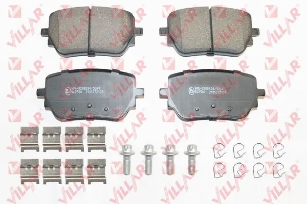 Brake Pad Set, disc brake (626.2152K)