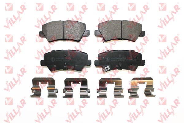 Brake Pad Set, disc brake (626.2182K)