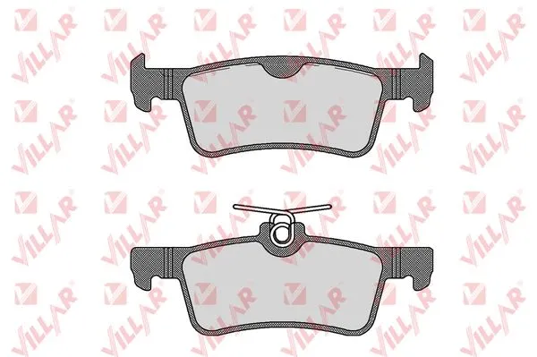 Brake Pad Set, disc brake (626.1930)