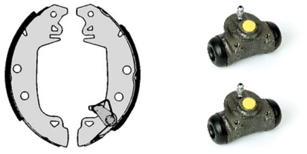 Brake Shoe Set (608.7828)