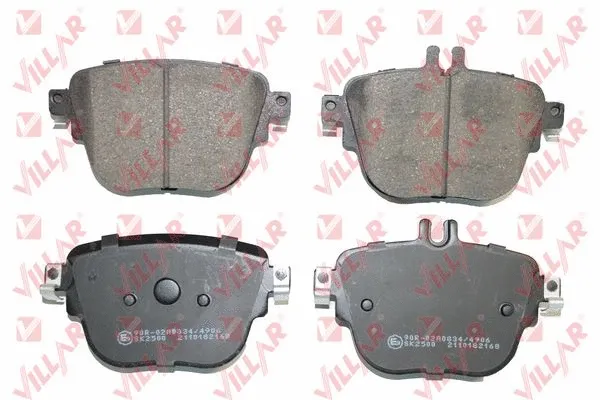 Brake Pad Set, disc brake (626.2168)