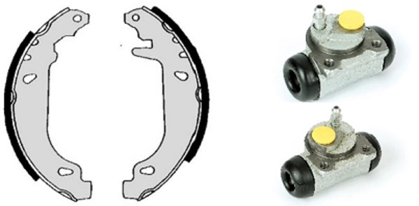 Brake Shoe Set (608.7831)