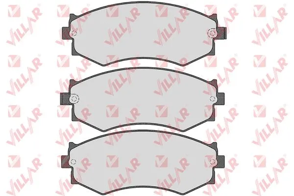 Brake Pad Set, disc brake (626.1690)
