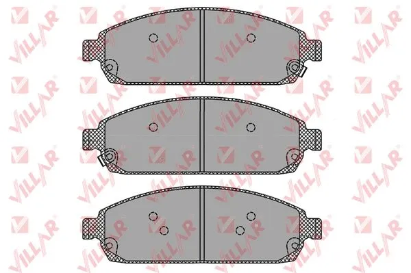 Brake Pad Set, disc brake (626.1403)