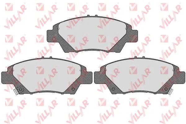 Brake Pad Set, disc brake (626.1591)