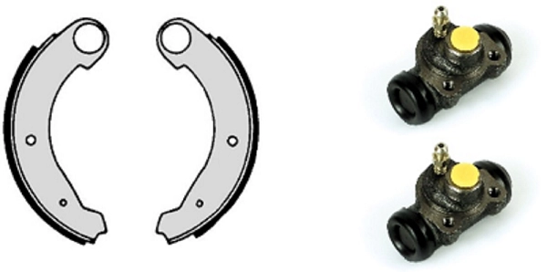 Brake Shoe Set (608.8299)